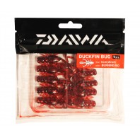 Виброхвост Daiwa "Duckfin Bug" 5см. (Burning Red) 10шт