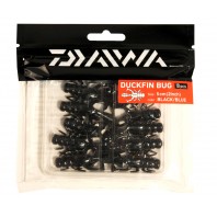 Виброхвост Daiwa "Duckfin Bug" 5см. (Black/Blue) 10шт