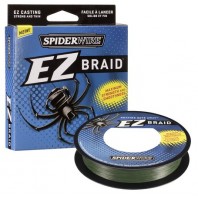 Леска плетеная SPIDERWIRE "EZ BRAID" 0.15mm (137m)(7.3kg)(зеленая)