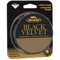 Леска плетеная BERKLEY "VELVET" 0.16mm (137m)(17.8kg)(черная)