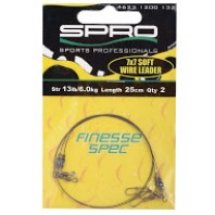 Поводок SPRO FINESSE SPEC LEADER 7x7W 20LB 25cm 2x10S