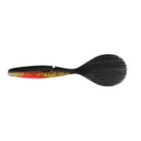 Силиконовая приманка SPRO "BEAVER SHAD 9cm Black Clola" (10*5 шт.)