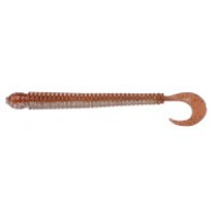 Силиконовая приманка SPRO "DISC WORM 11cm BROWN GLITTER" (5*10 шт.)