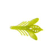 Приманка съедобная ALLVEGA "Juicy Craw" 9см 12,5г (3шт.) цвет chartreuse