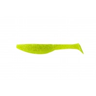 Приманка съедобная ALLVEGA "Belly Dance Shad" 10см 9,7г (5шт.) цвет chartreuse