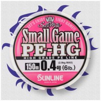 Sunline "SMALL GAME PE HG ", (0.15#)(1.2кг)(Розовая)